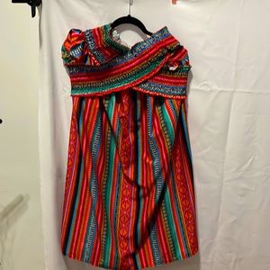 Multicolored dress